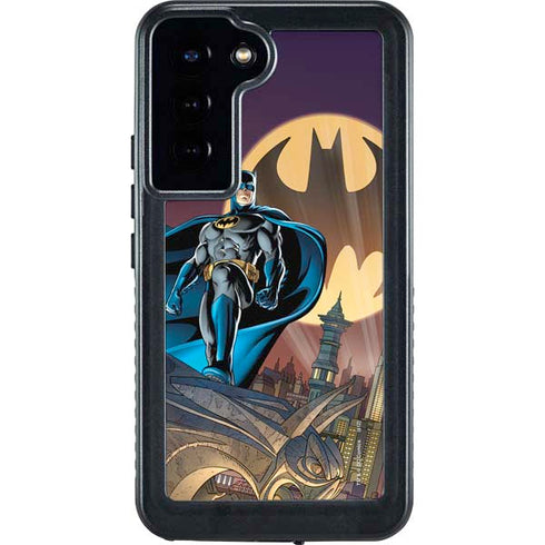 DC Comics Batman in the Sky Galaxy S24 Plus Waterproof Case